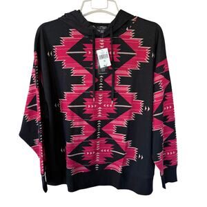 NEW! Lauren Ralph Lauren size 1X Western print Lite hoodie